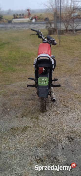 Simson s53 z roku 1991 do remontu metalic Żerocin