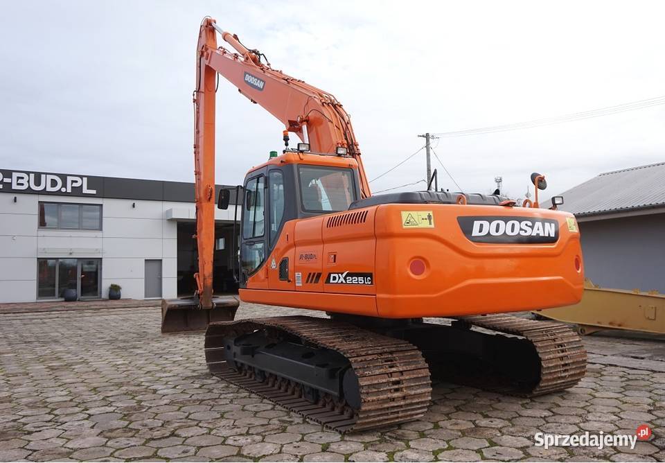 DOOSAN DX 225 Long Reach Koparki Tuliszków
