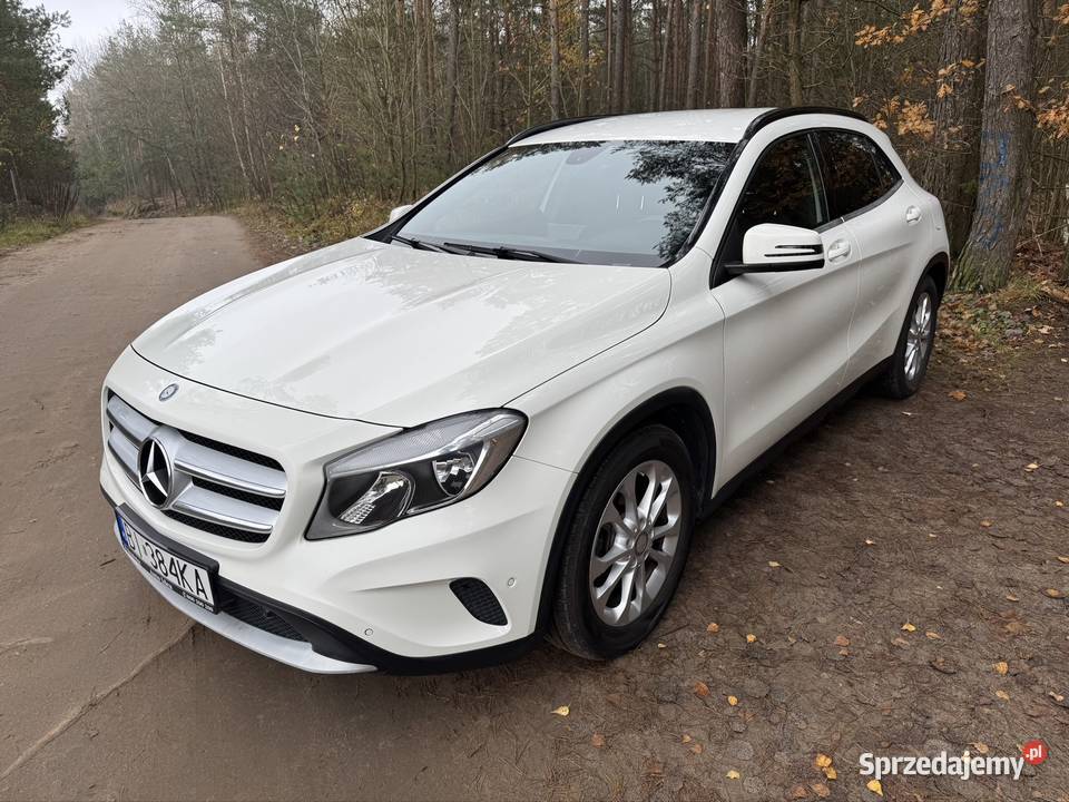 Mercedes GLA serwisowany bezwypadkowy Rok produkcji 2015 podlaskie Białystok sprzedam