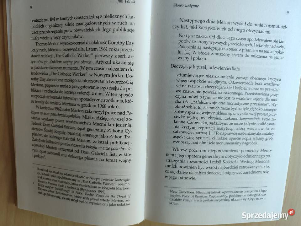 Thomas Merton Pokój w erze postchrześcijańskiej Rok wydania 2006 Katowice sprzedam