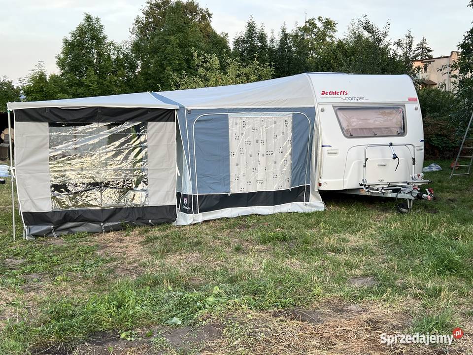 Przyczepa kempingowa Dethleffs przedsionek hobby