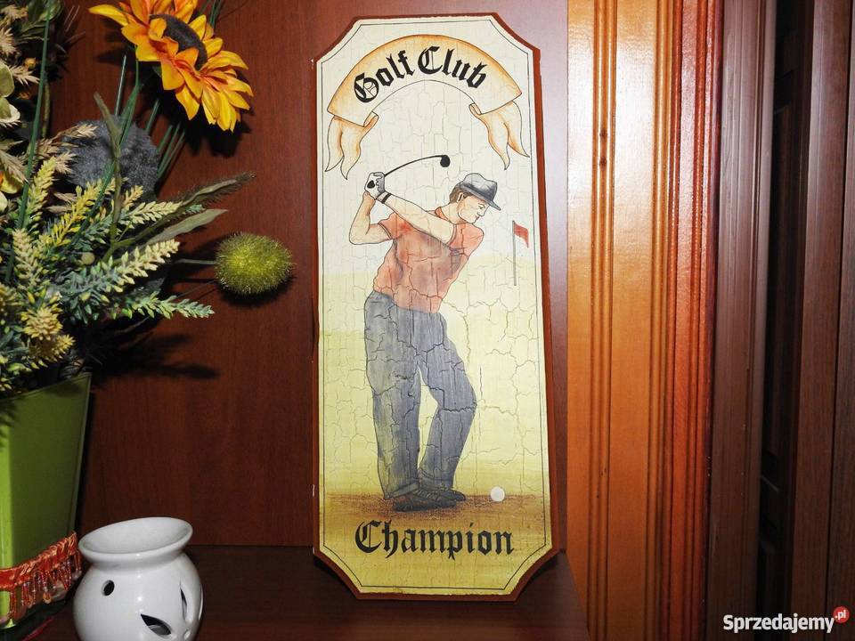 Obraz na drewnie Golf Club Champion Przemyśl sprzedam