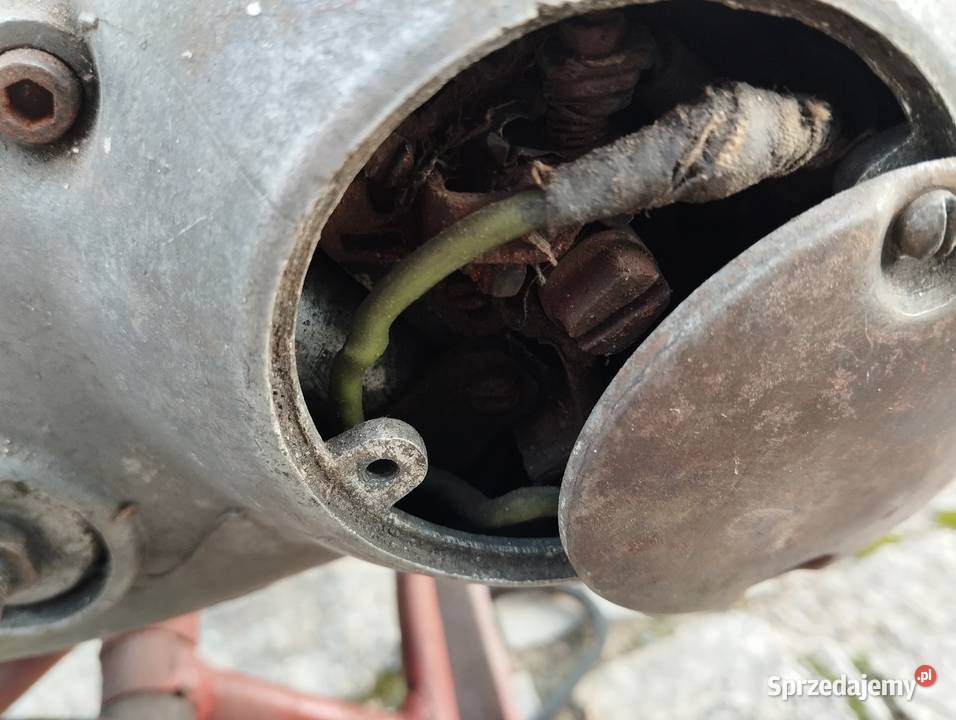 MOSKWAK 125MIŃSKDKW rama z silnikiem Części i akcesoria motocyklowe Głogów