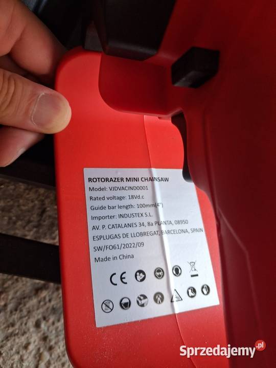 Mini piła akumulatorowa 4 cale 18V wielkopolskie