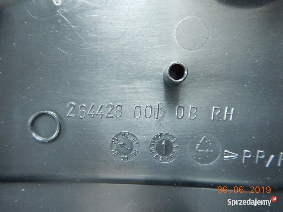 OSŁONA FOTELA LEWY PRZÓD FORD FIESTA 0108 ASO Osłony i zaślepki sprzedam