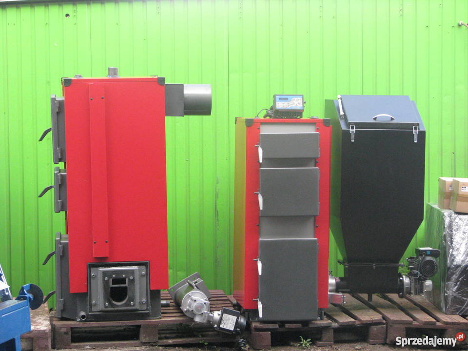 Kocioł piec z podajnikiem 30kw do 270m2 na podkarpackie Ustrzyki Dolne sprzedam