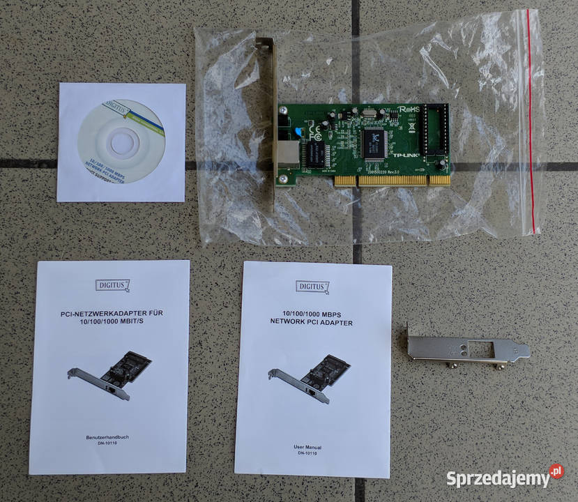 Karta sieciowa DIGITUS PCI 101001000Mbps DN10110 Opole