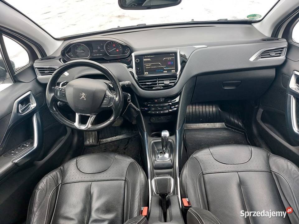 Peugeot 2008 16 eHDi Automat skóra ledy tempomat Samochody osobowe Zawiercie