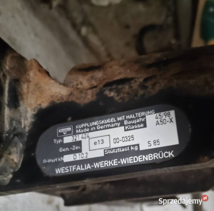 Hak holowniczy Volkswagen Passat B5 kombi Jarosław