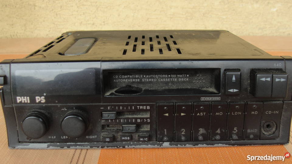 Radio otdwarzacz samochodowy Philips 22 DC 640