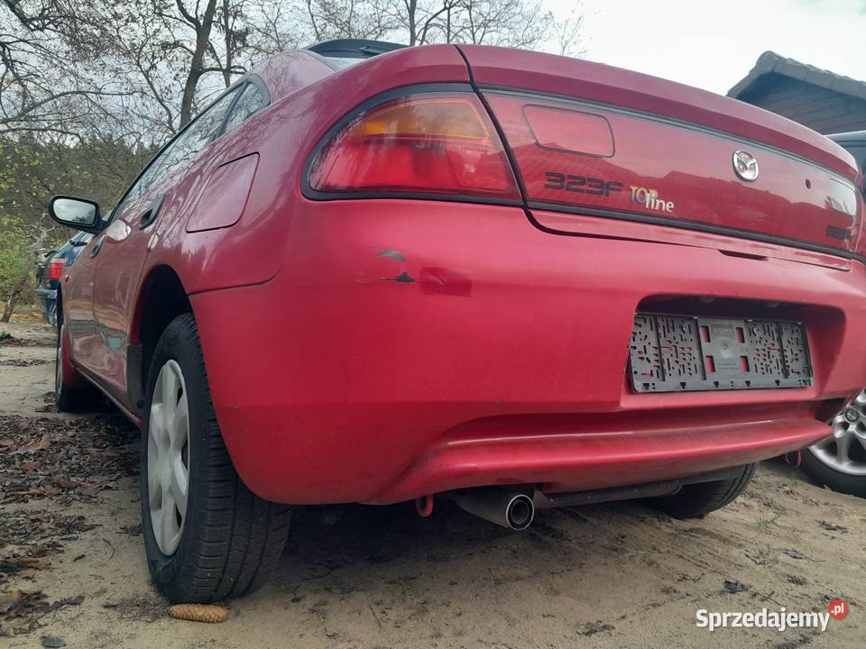 Mazda 323F 15 benzyna 98r z de 1 właściciel benzyna 323F Wronki