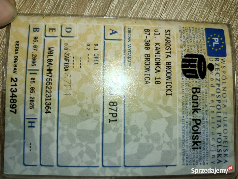 Opel Zafira 19 CDTI Koziary