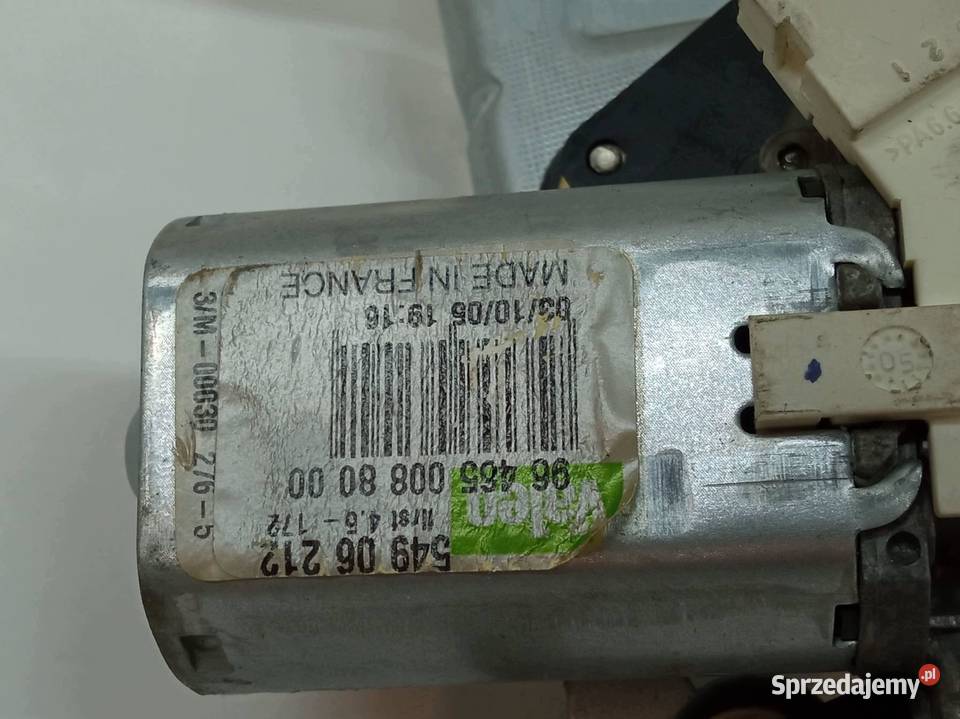 SILNICZEK WYCIERACZKI TYŁ 9646500880 Peugeot 407 świętokrzyskie