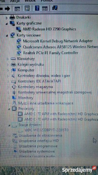 Acer Aspire V5 2GB RAM 320GB dysk usb 30 win7 320 mazowieckie Warszawa