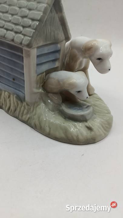 Figurka dekoracyjna pary psów budzie Zamość sprzedam