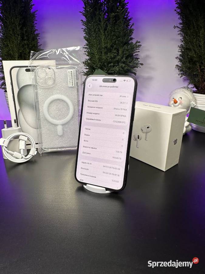 Apple iPhone 15 Plus 128GB Bateria 90 Stan Apple / iPhone Warszawa