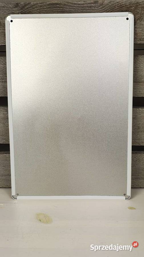 Tabliczka metalowa Łódź sprzedam