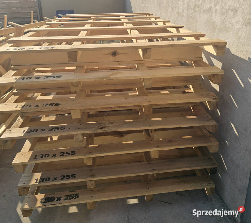 Sprzedam palety 80x120 100x120 100x200 125x250 kujawsko-pomorskie Lubanie