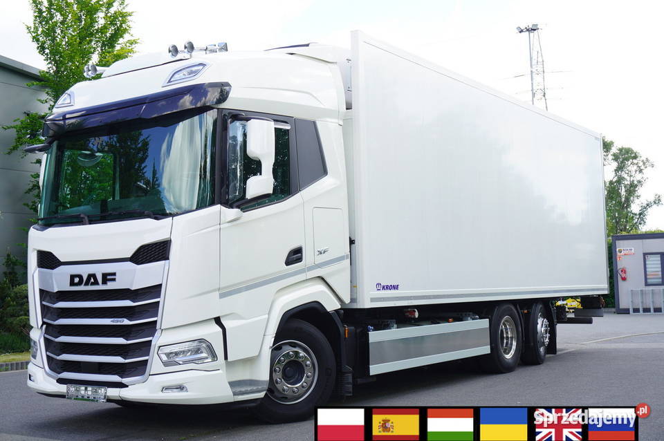 DAF XF 450 6x2 KRONE 20 EPAL refrigerator Kraków