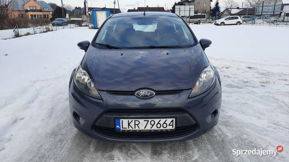 Ford Fiesta 125 Benzyna 2012 r Klima sprawna isofix lubelskie Kraśnik