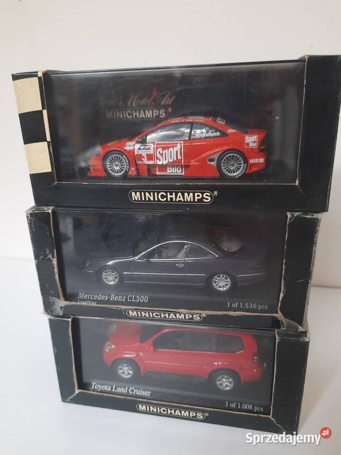 Modele minichamps mercedes toyota opel Rzeszów