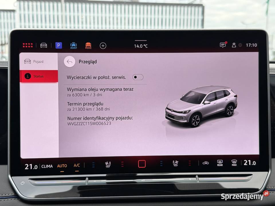VW Tiguan GWARANCJA 5LAT MatrixLed Panorama Bielany Wrocławskie