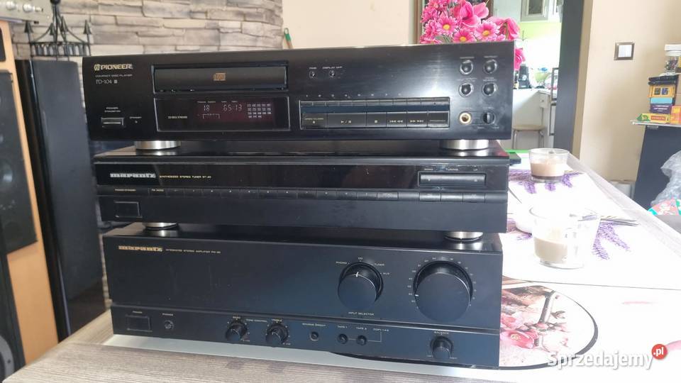 Wieża Marantz PM30 2x35W tuner ST40 CD Pioneer Warta