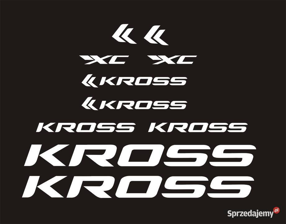 KROSS naklejki na rower gravel górski mtb małopolskie Kraków