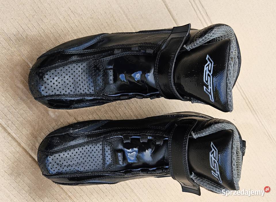 Rst buty 42 motocyklowe czarne ochraniacze motor Poznań