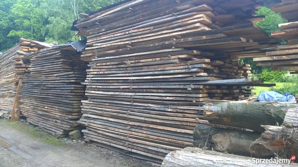 Buk drewno deski foszty brusy tarcica jodłowa Izdebnik