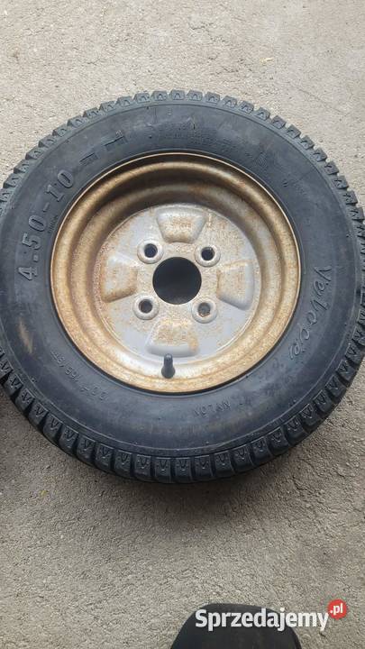 Koła opona VELOCE 450 450R 10 przyczepki komplet Małomice
