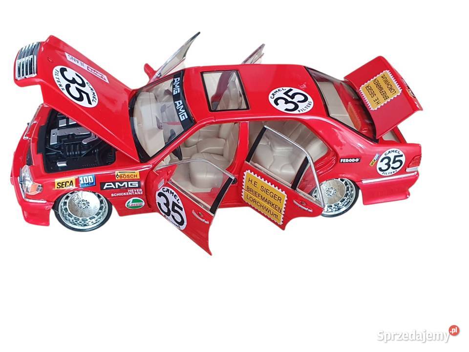 Model samochodu MercedesBenz W140 300 SEL 124 Cieszyn