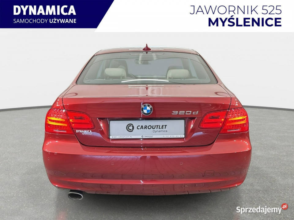 BMW 320 VAT 23 d Coupe 20 184 automat 2010 r immobilizer małopolskie Myślenice