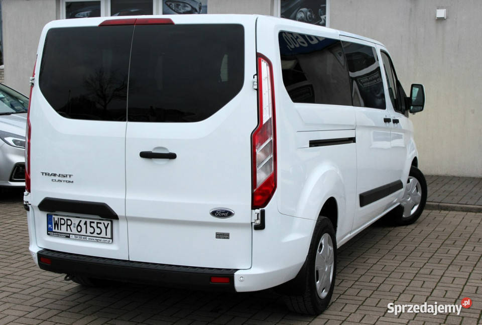 Ford Transit Custom Długi 9osobowy 130 SalonPL 168000km sprzedam
