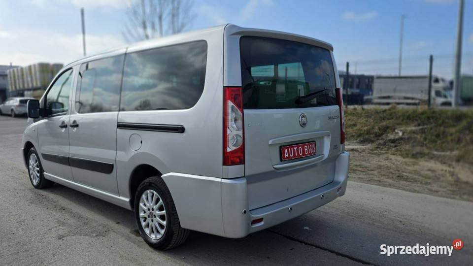 Fiat Scudo 9 Osobowy Climatronic Long II 2007 Fiat Lębork sprzedam