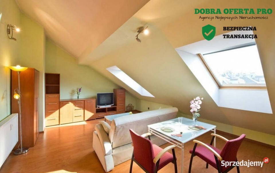 Przestronne dwupoziomowe mieszkanie Gdańsk