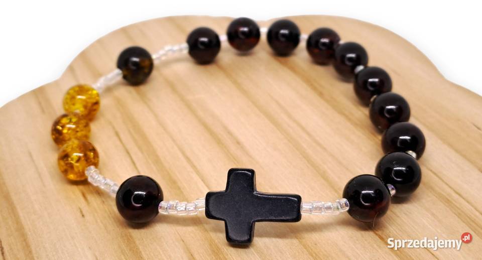 Bransoletka różaniec dziesiątka różańca z Warszawa