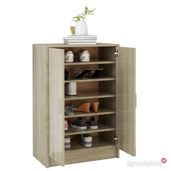 Szafka na buty kolor dąb sonoma 60x35x92 mazowieckie Warszawa