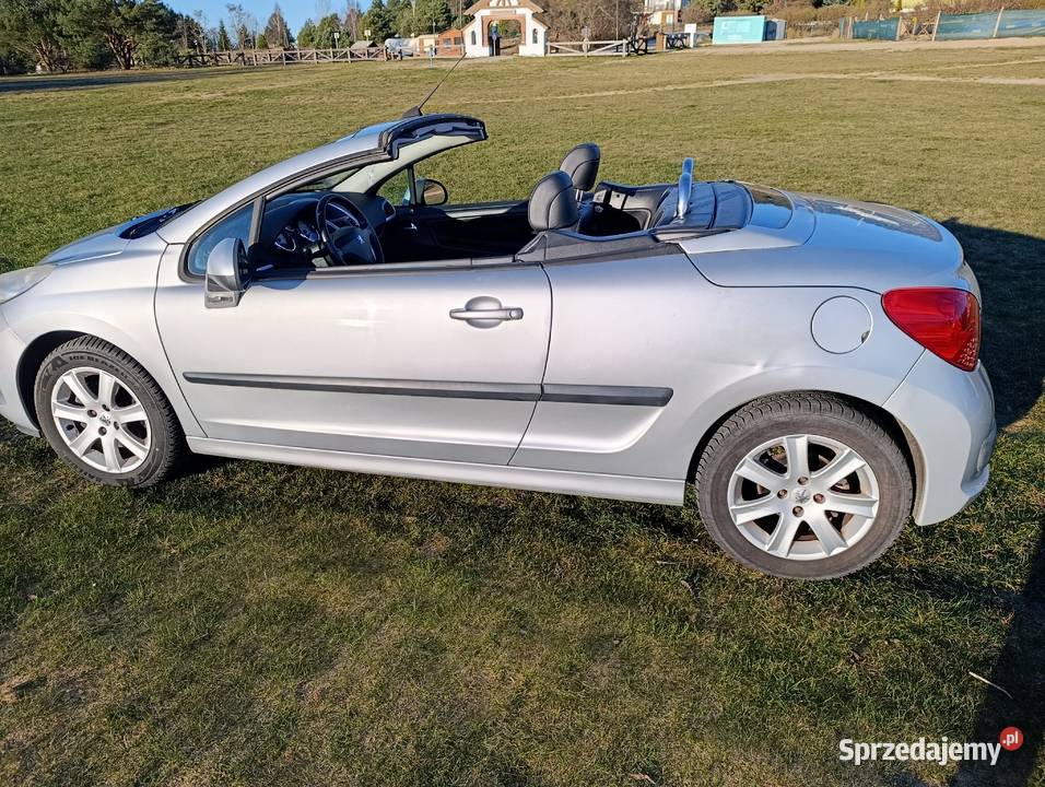 Peugeot 207 CC 16 16V VTi 120 Sport Czarna skóra pomorskie Chojnice