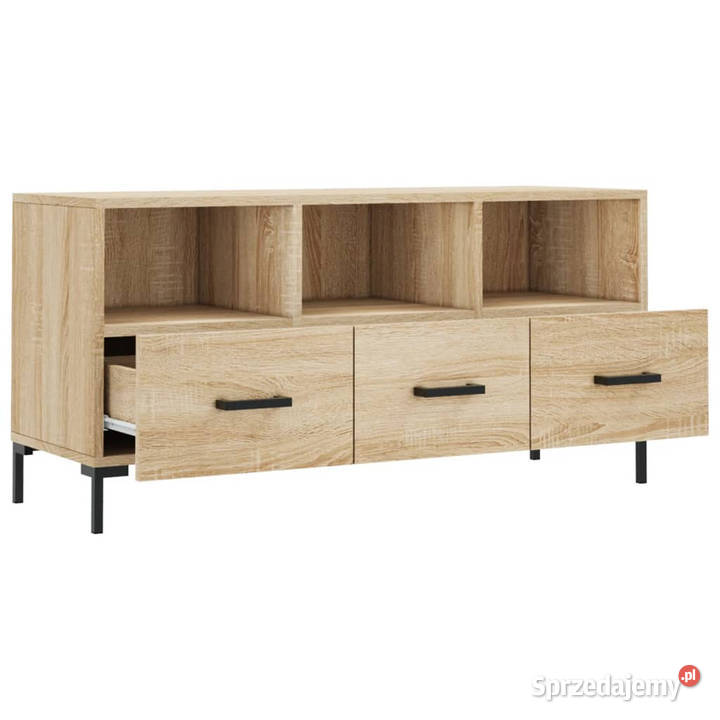 Szafka pod telewizor dąb sonoma 102x36x50 mazowieckie Warszawa