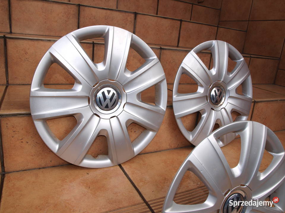 VW Polo kołpaki 14 oryginalne komplet 4 sztuki Samochodowe wielkopolskie Kalisz