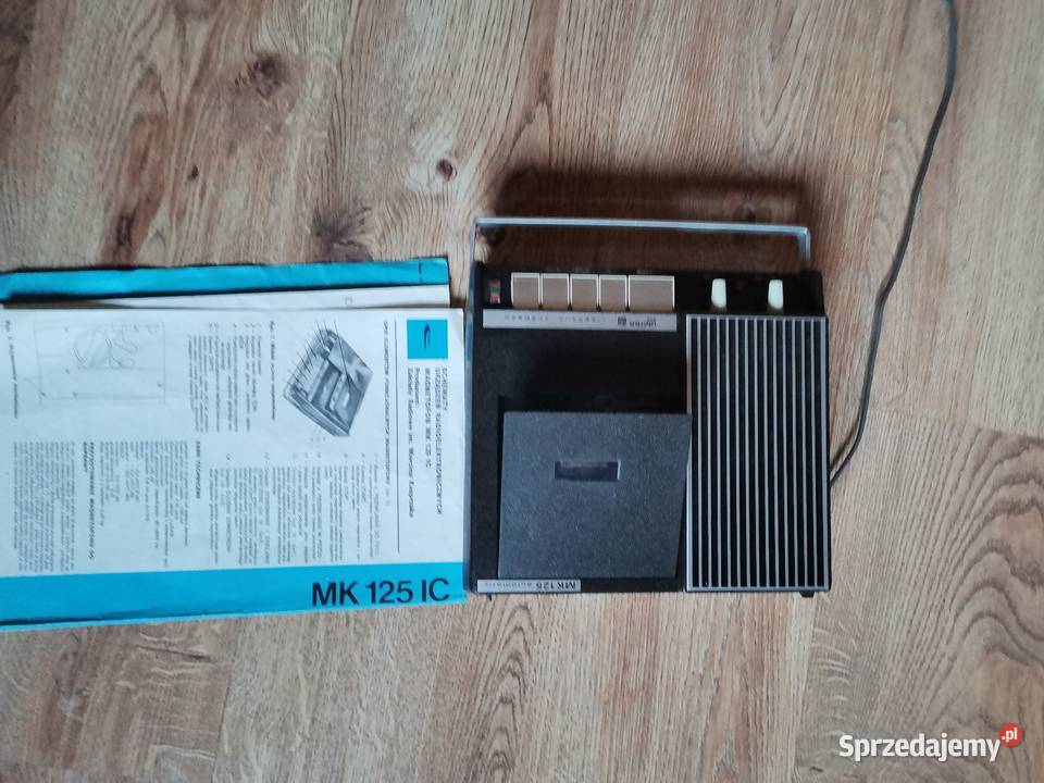 Magnetofon kasetowy Unitra MK 125 automatic z małopolskie