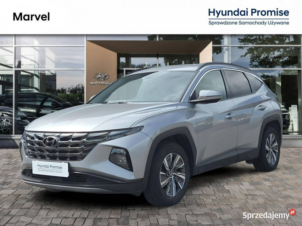 Hyundai Tucson 16 TGDI HEV AT 230 Smart Pakiet asystent pasa ruchu łódzkie Bełchatów