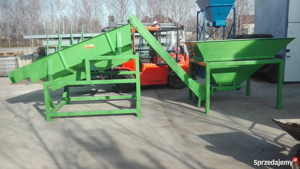 Przesiewacz elektrowibracyjny z koszem Radomsko sprzedam