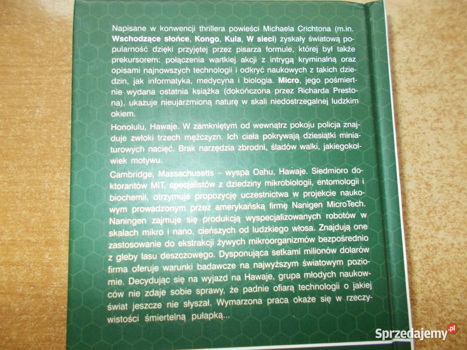 Michael Crichton Micro Głubczyce