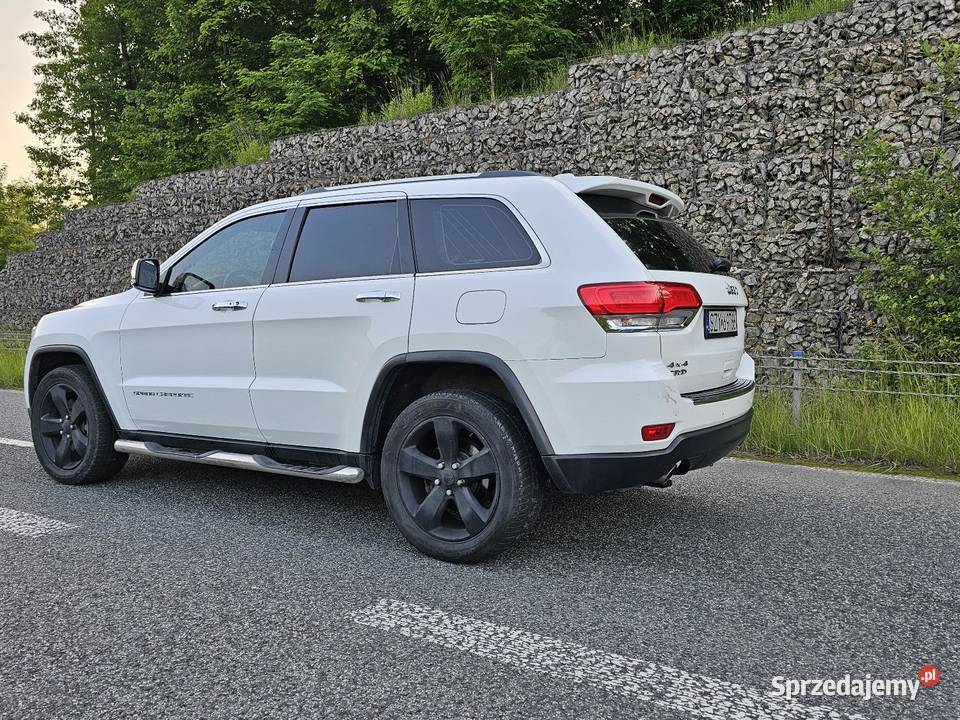 Jeep Grand Cherokee 30d niski przebieg 170 biały Dąbrowa Górnicza