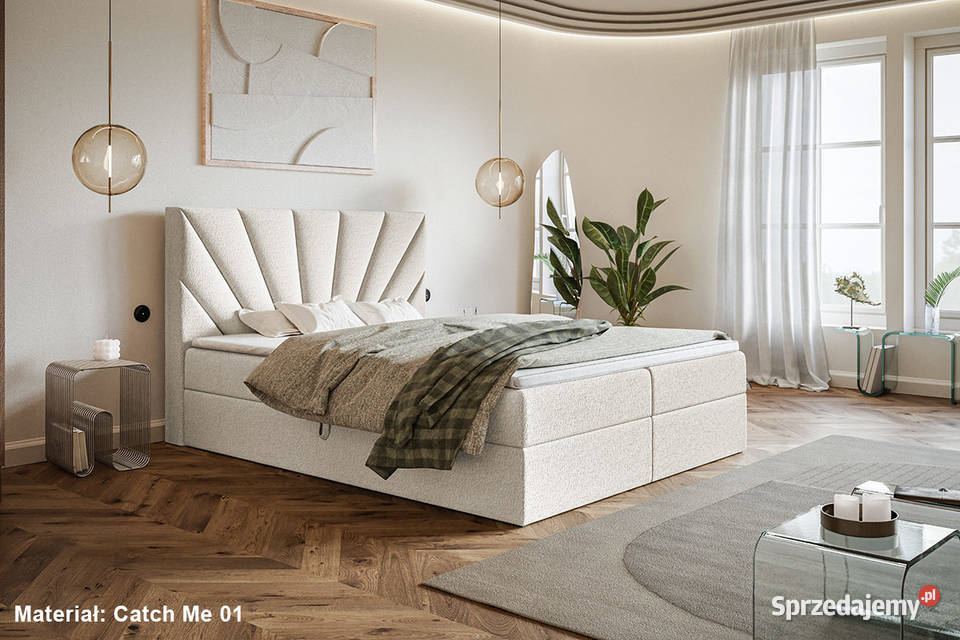 Łóżko kontynentalne ASPEN 120140160180x200 z 120cm Szczecin