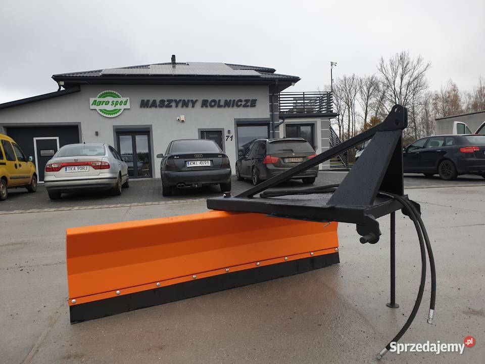 Pług do odśnieżania na tyłOBROTOWY 360 stopni do nieuszkodzony Pozostałe Lębork