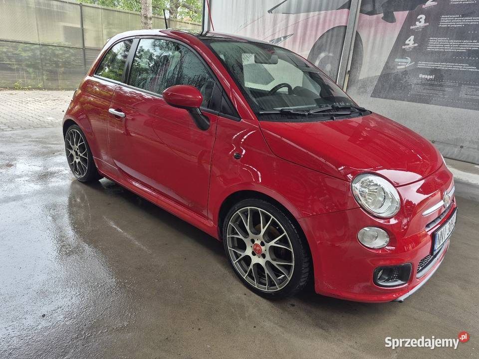 Fiat 500 12 benzyna pakiet stylistyczny Abarth 130000km Piaseczno