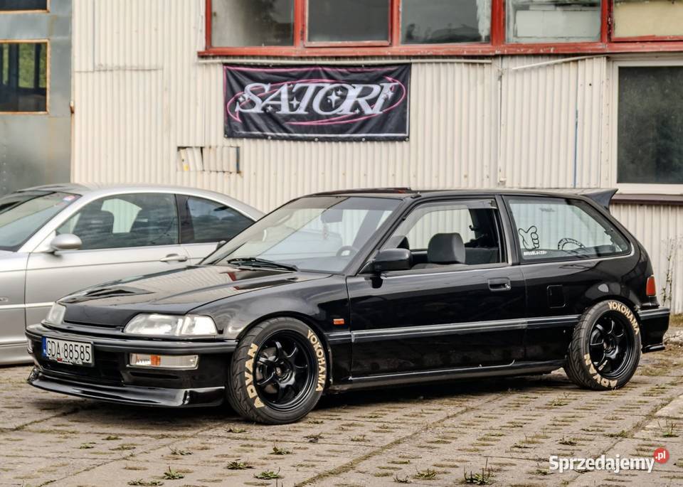 Honda Civic 4 gen ed6 ee9 1991 benzyna pomorskie Pruszcz Gdański